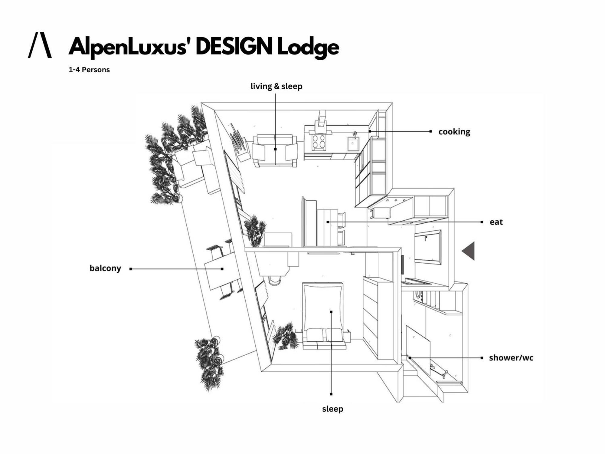 Alpenluxus Presents Design Lodge - Terrace & Car Park كرامساش المظهر الخارجي الصورة